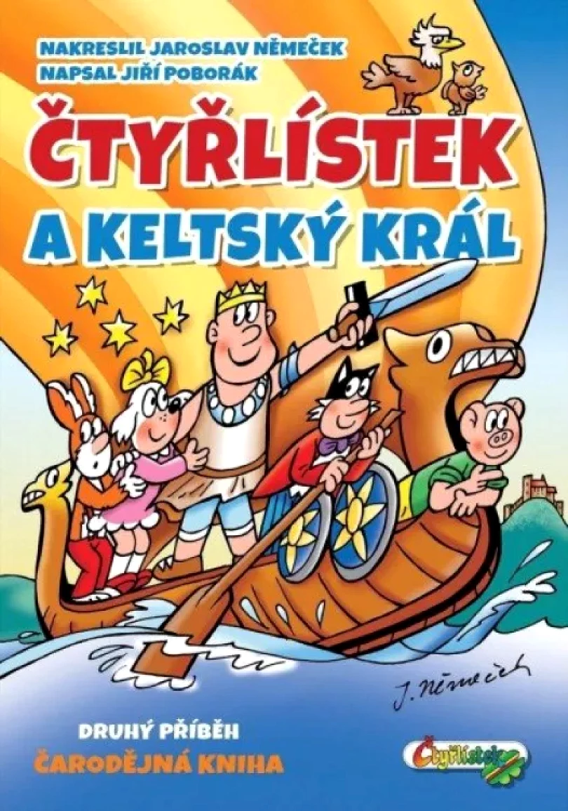 Čtyřlístek a keltský král (Jiří Poborák, 2024)