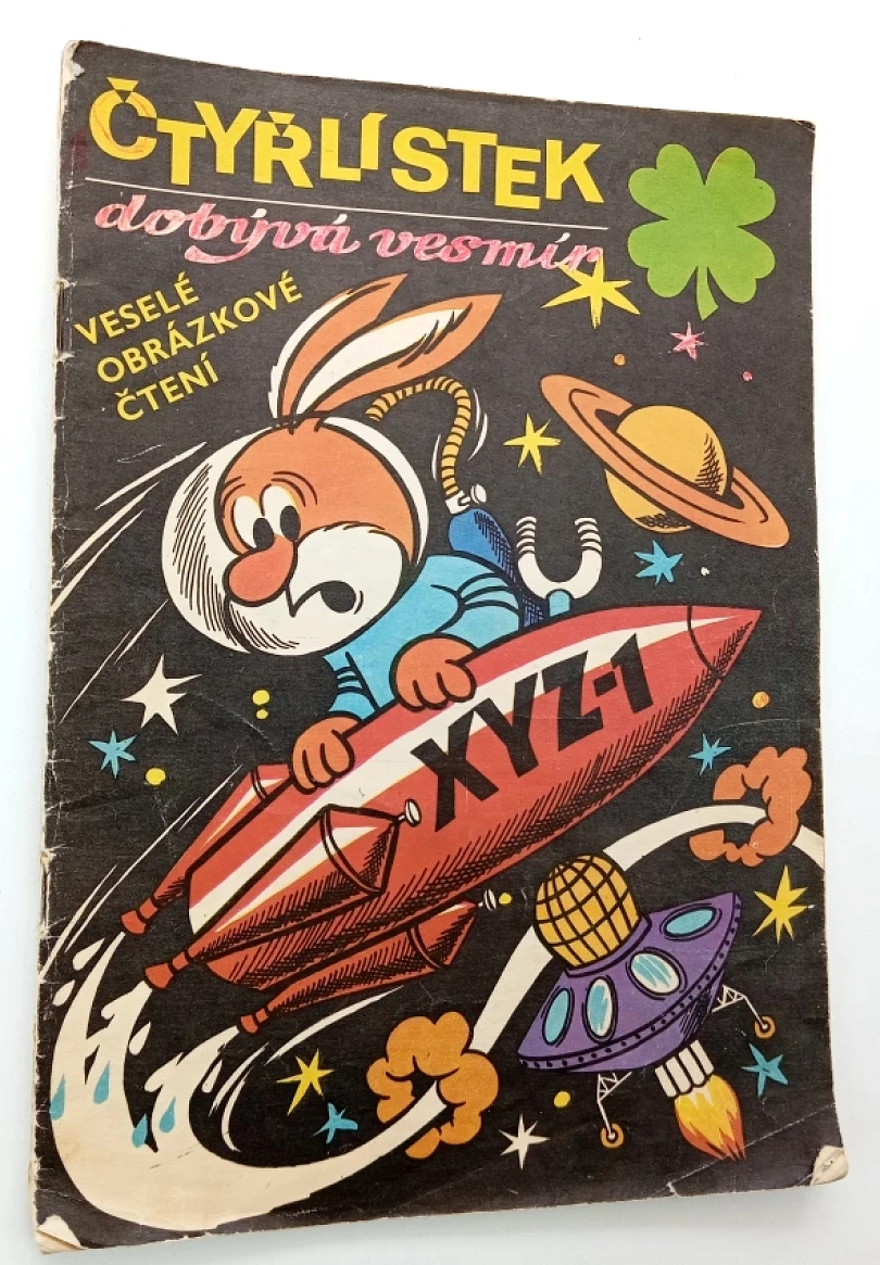 Čtyřlístek dobývá vesmír - Čtyřlístek 5 (Jaroslav Němeček, 1969)
