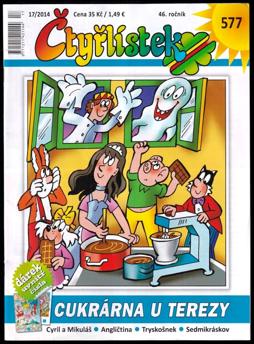 Cukrárna u Terezy - Čtyřlístek 577 (Jiří Poborák, 2014)