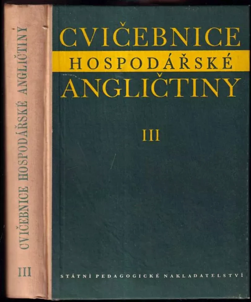 Levně Cvičebnice hospodářské angličtiny (Zdeňka Papoušková, 1956)