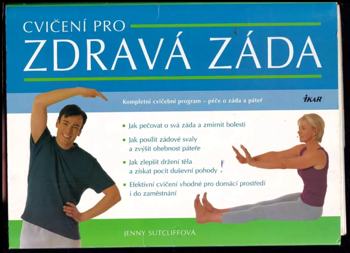 Levně Cvičení pro zdravá záda (Jenny Sutcliffe, 2005)