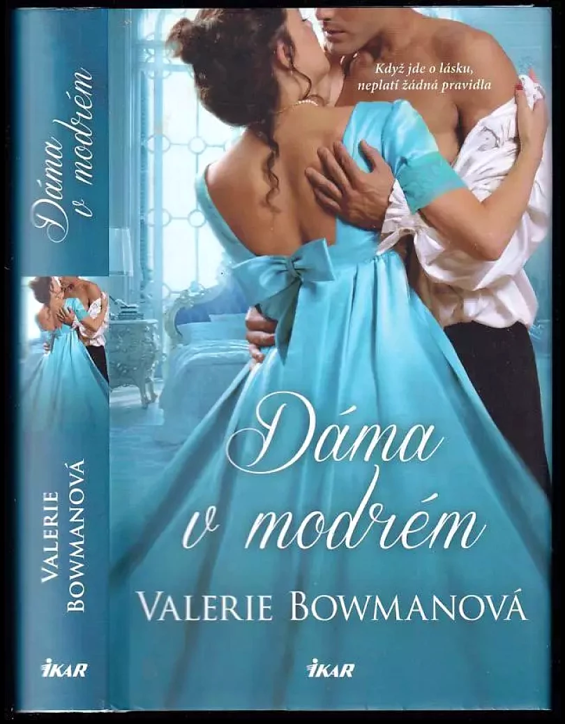 Levně Dáma v modrém (Valerie Bowman, 2018)