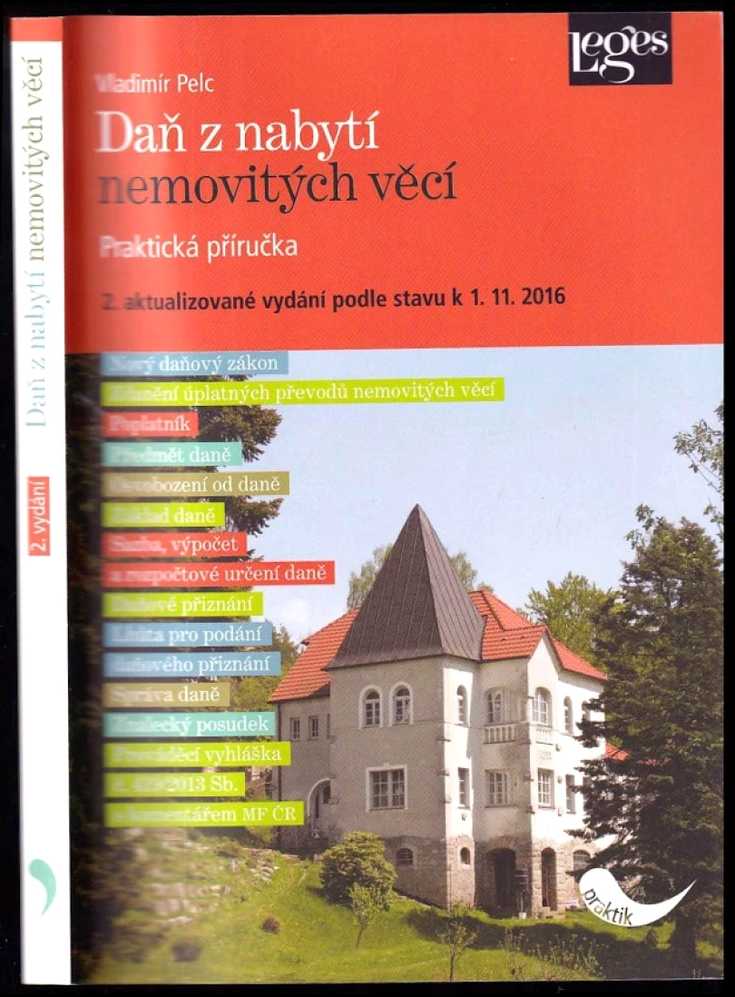 Levně Daň z nabytí nemovitých věcí (Vladimír Pelc, 2017)