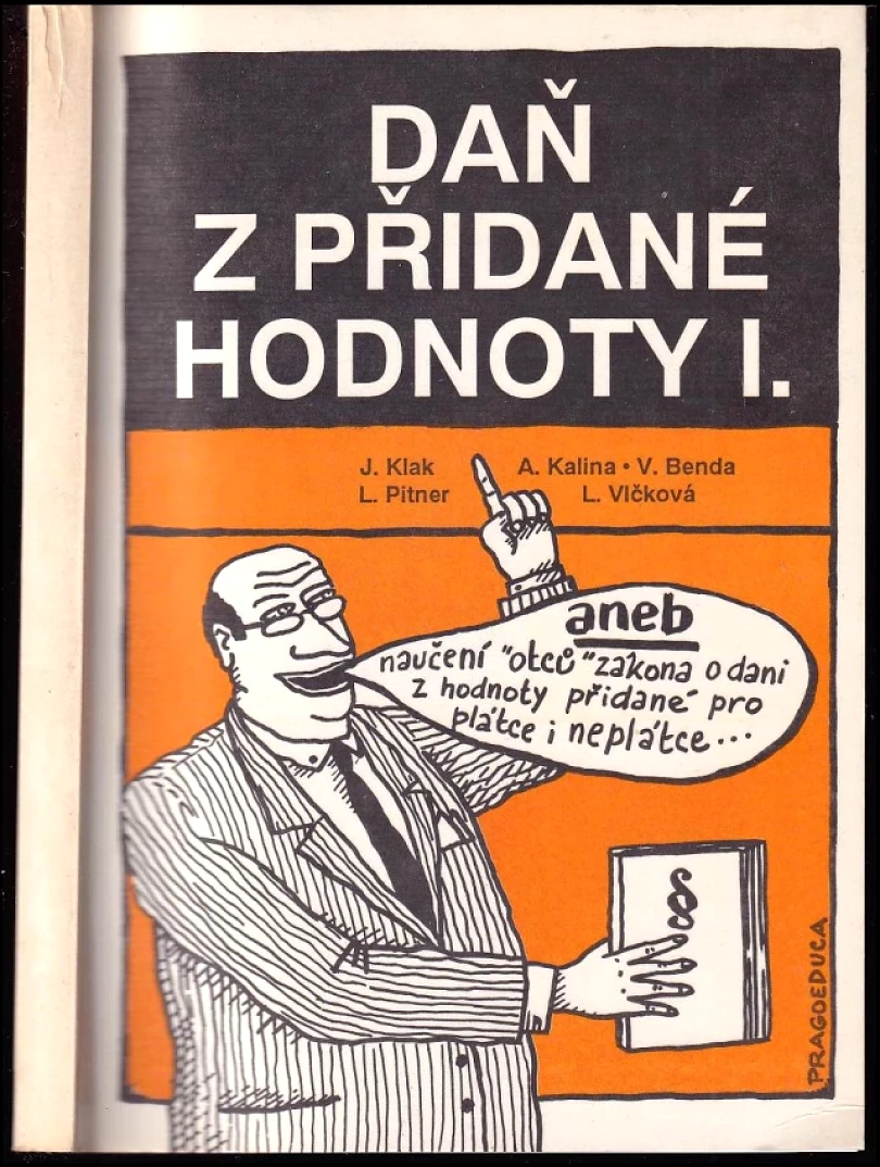 Levně Daň z přidané hodnoty I (Václav Benda, 1992)