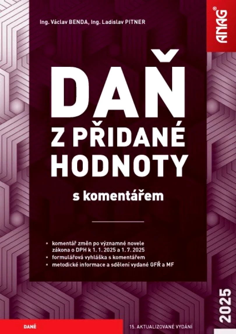 Levně Daň z přidané hodnoty s komentářem 2025 (, 2025)