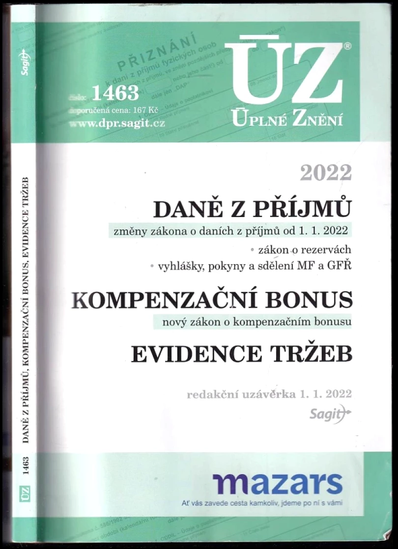 Daně z příjmů 2022 (, 2022)
