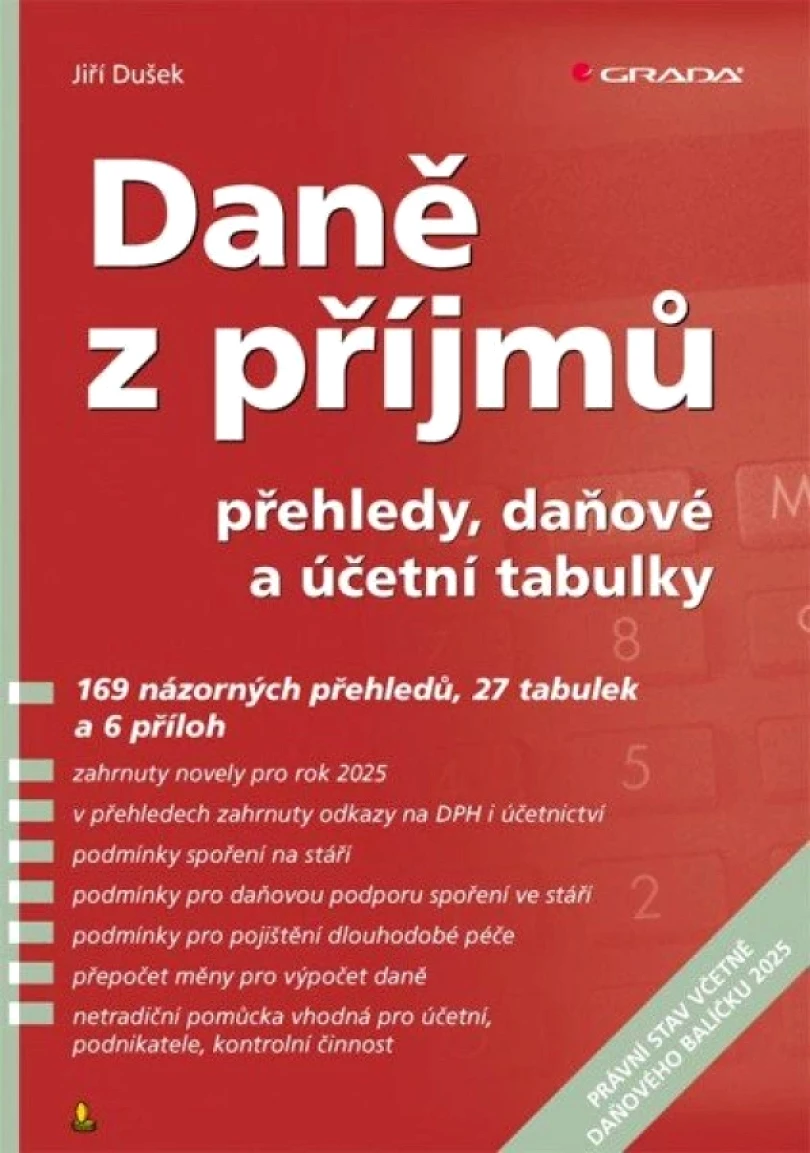 Levně Daně z příjmů 2025 (Jiří Dušek, 2025)