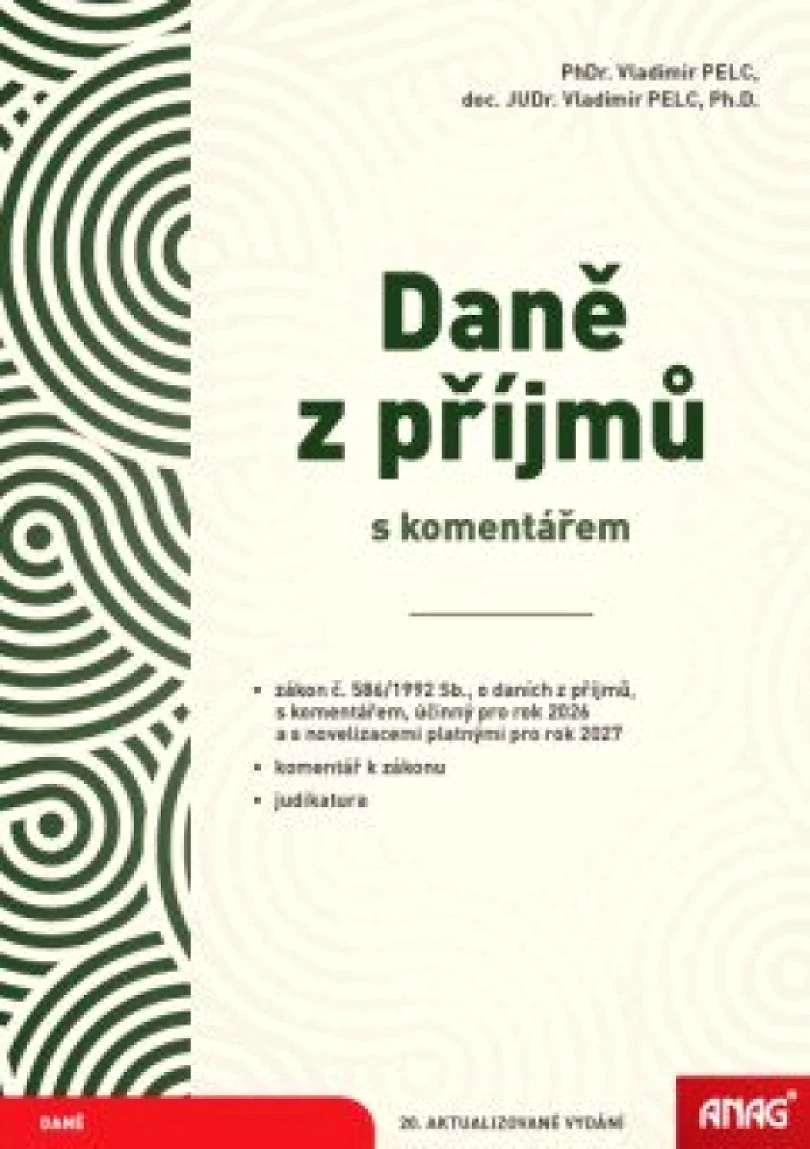Levně Daně z příjmů s komentářem 2026 (, 2026)