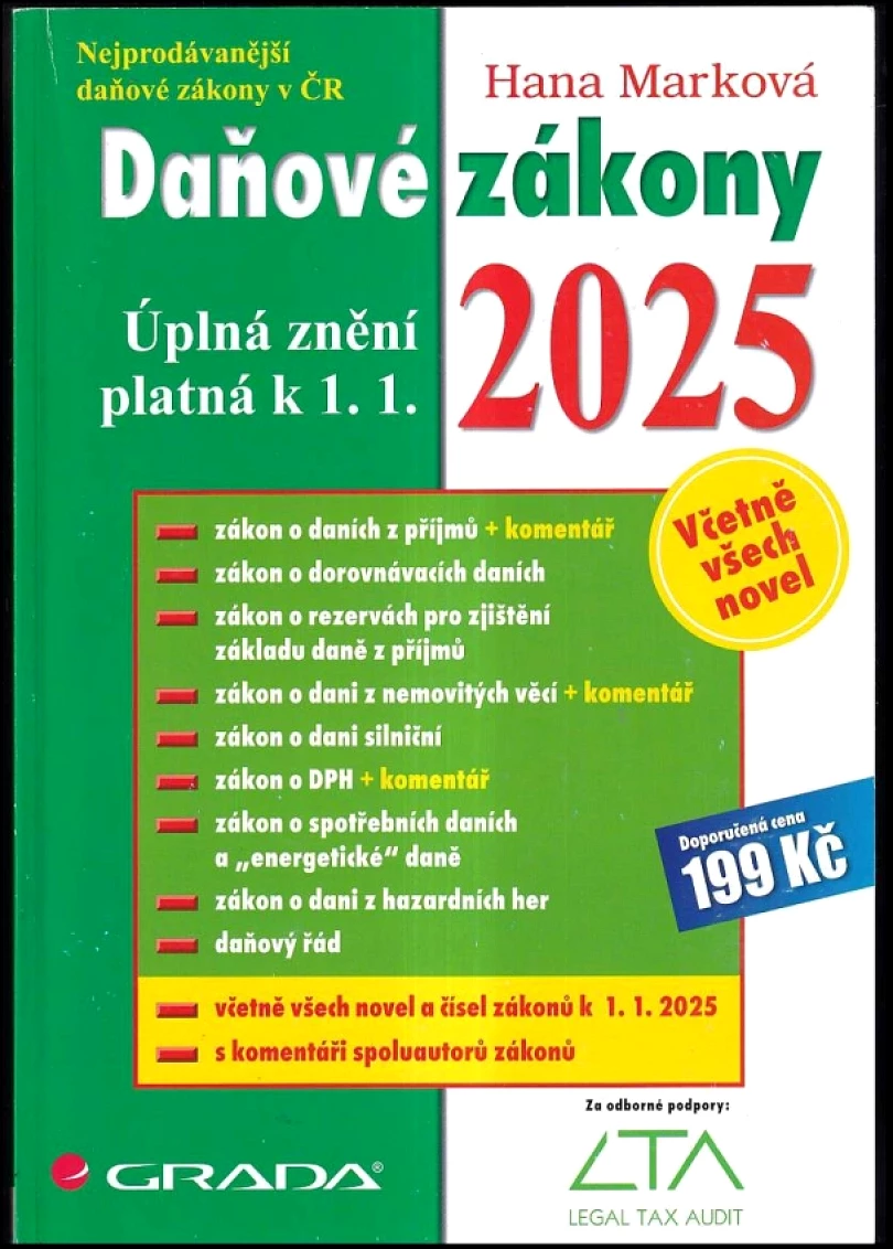 Levně Daňové zákony 2025 (Hana Marková, 2025)