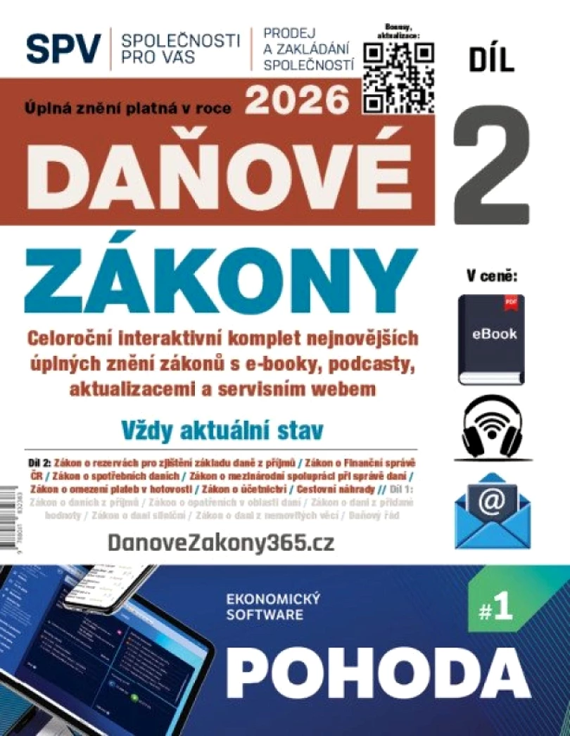 Daňové zákony 2026 (Díl 2.) (, 2026)