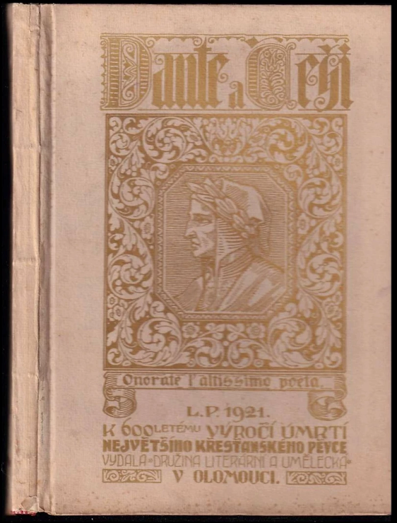 Levně Dante a Češi (Dante Alighieri, 1921)