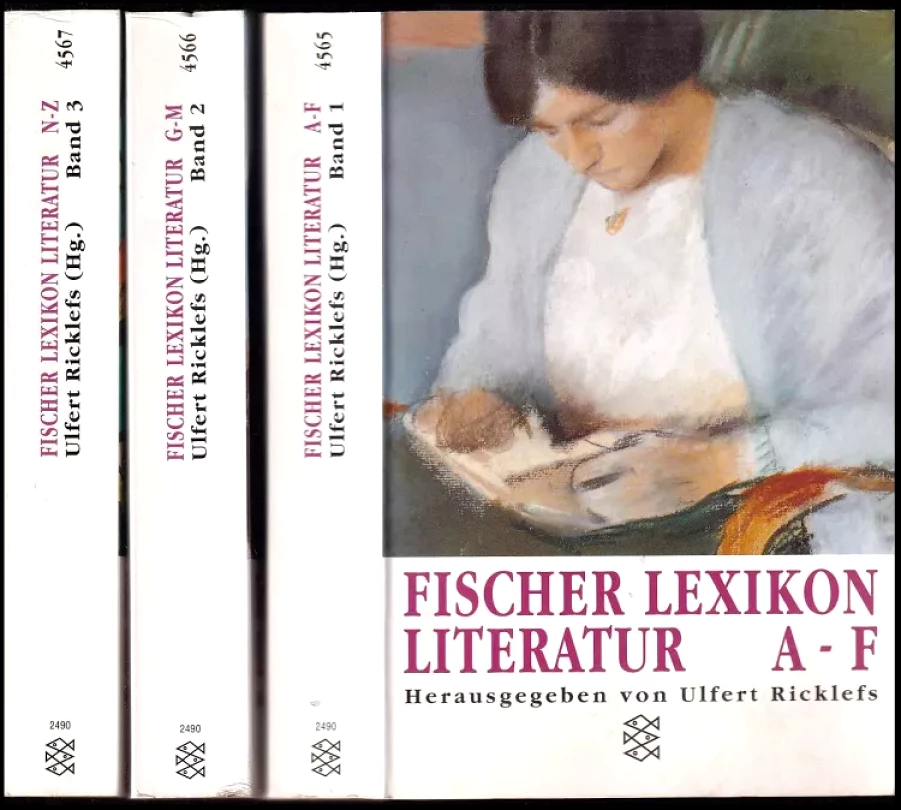 Levně Das Fischer-Lexikon Literatur - Díl 1-3 (, 1996)