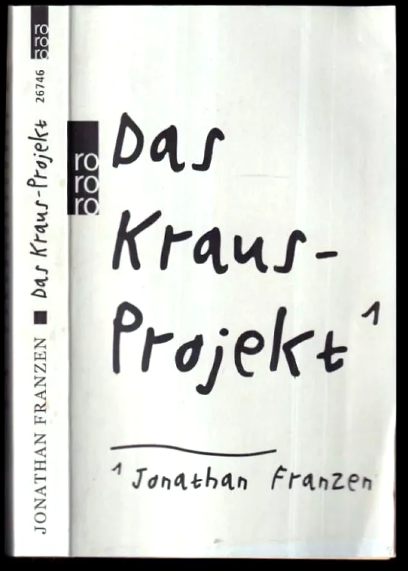 Levně Das Kraus-Projekt (Jonathan Franzen, 2016)