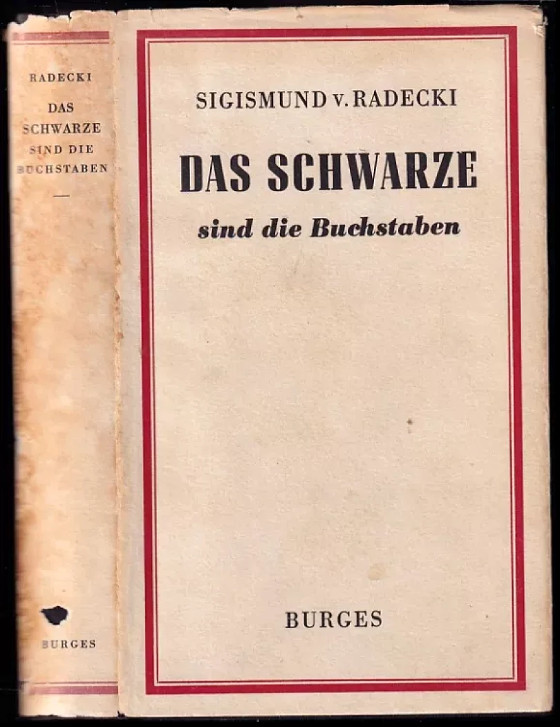 Levně Das Schwarze (Sigismund von Radecki, 1957)