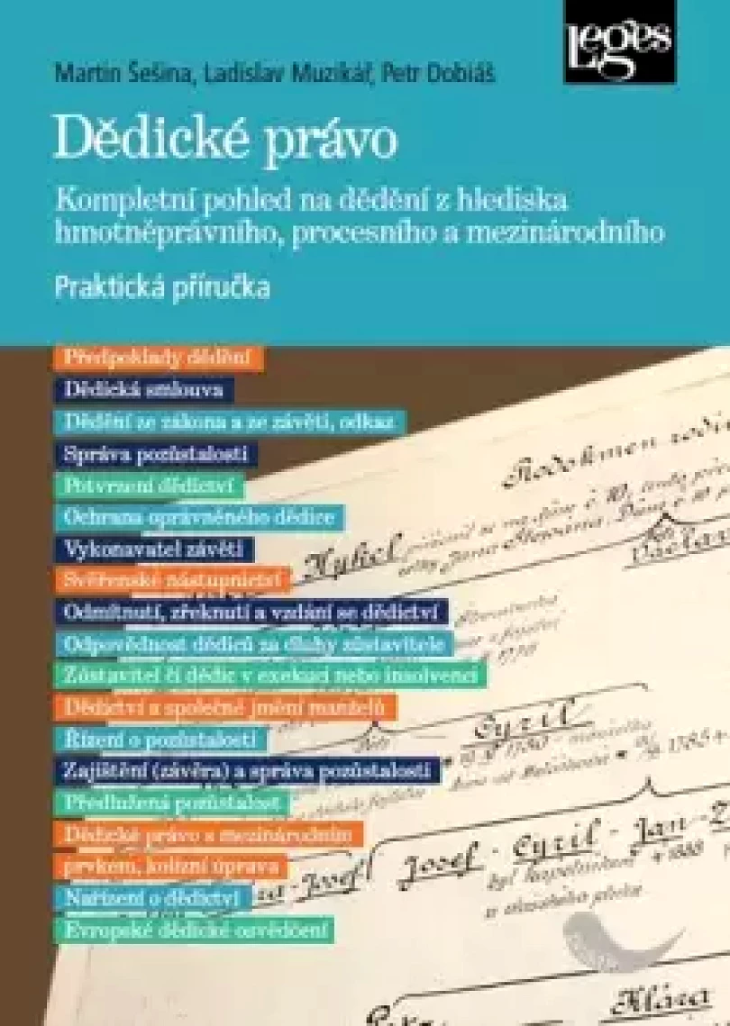 Levně Dědické právo (Martin Šešina, 2019)