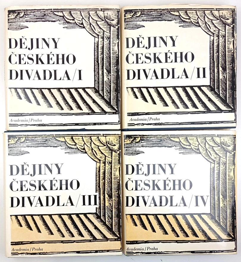 Levně Dějiny českého divadla : Díl 1-4 (, )