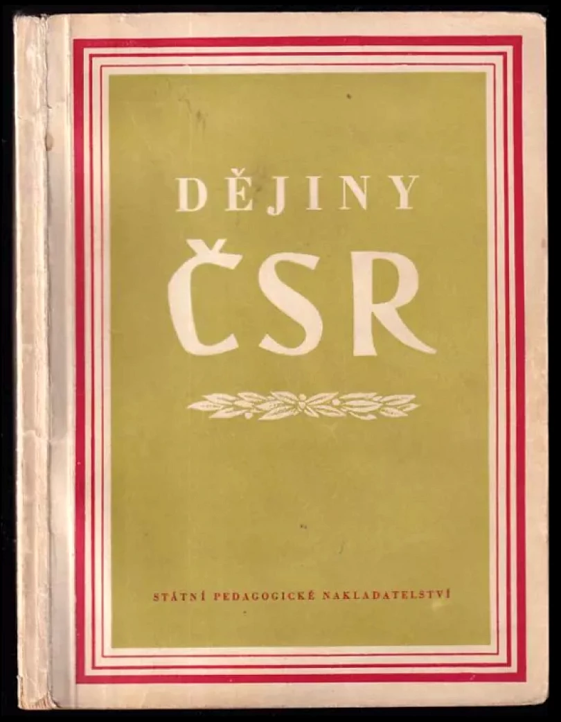 Levně Dějiny ČSR (Josef Macek, 1953)