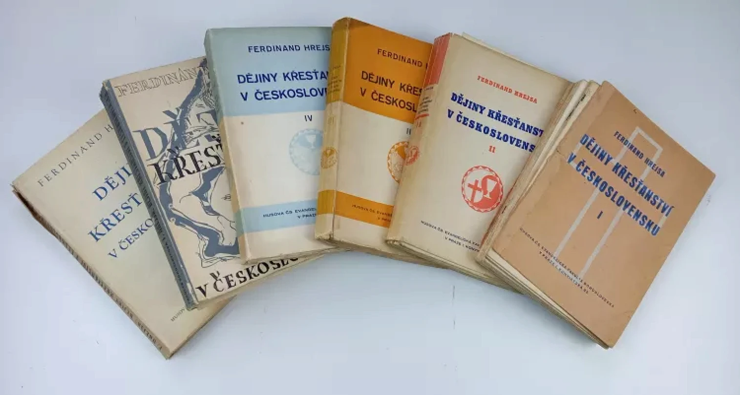 Levně Dějiny křesťanství v Československu : Díl 1-6 (Ferdinand Hrejsa, 1947)