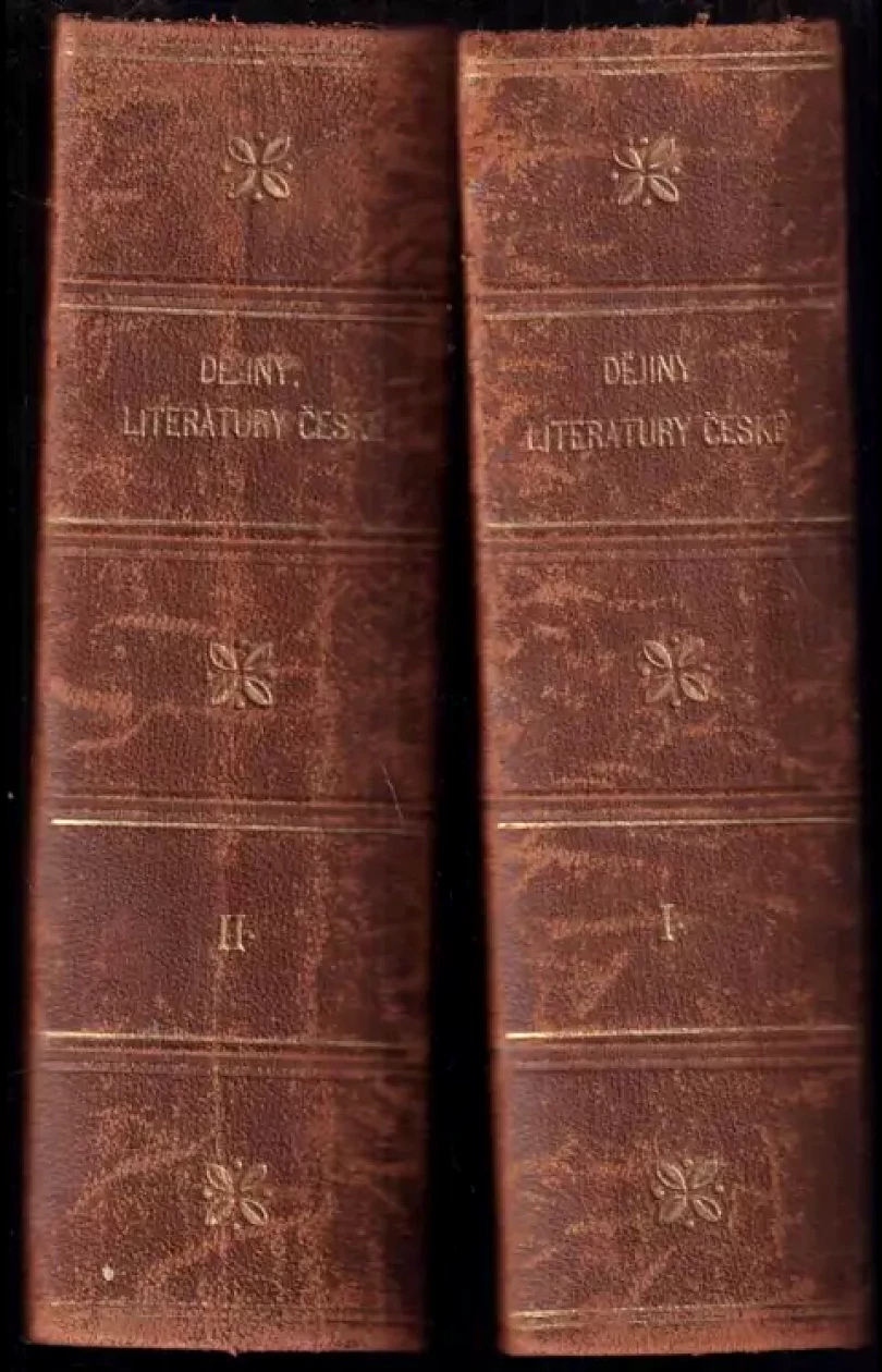Levně Dějiny literatury české Díl l., Od nejstarších dob do probuzení politického + Díl II. Od osvícenství po družinu máje (Jan Jakubec, 1929)