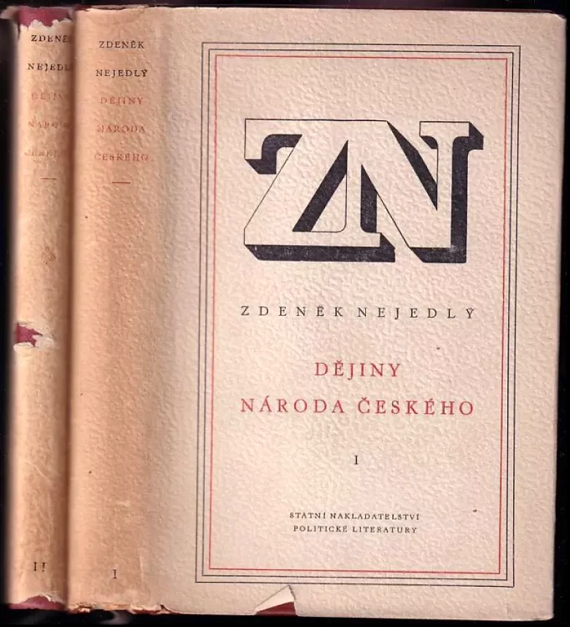 Levně Dějiny národa českého I + II (Zdeněk Nejedlý, 1953)