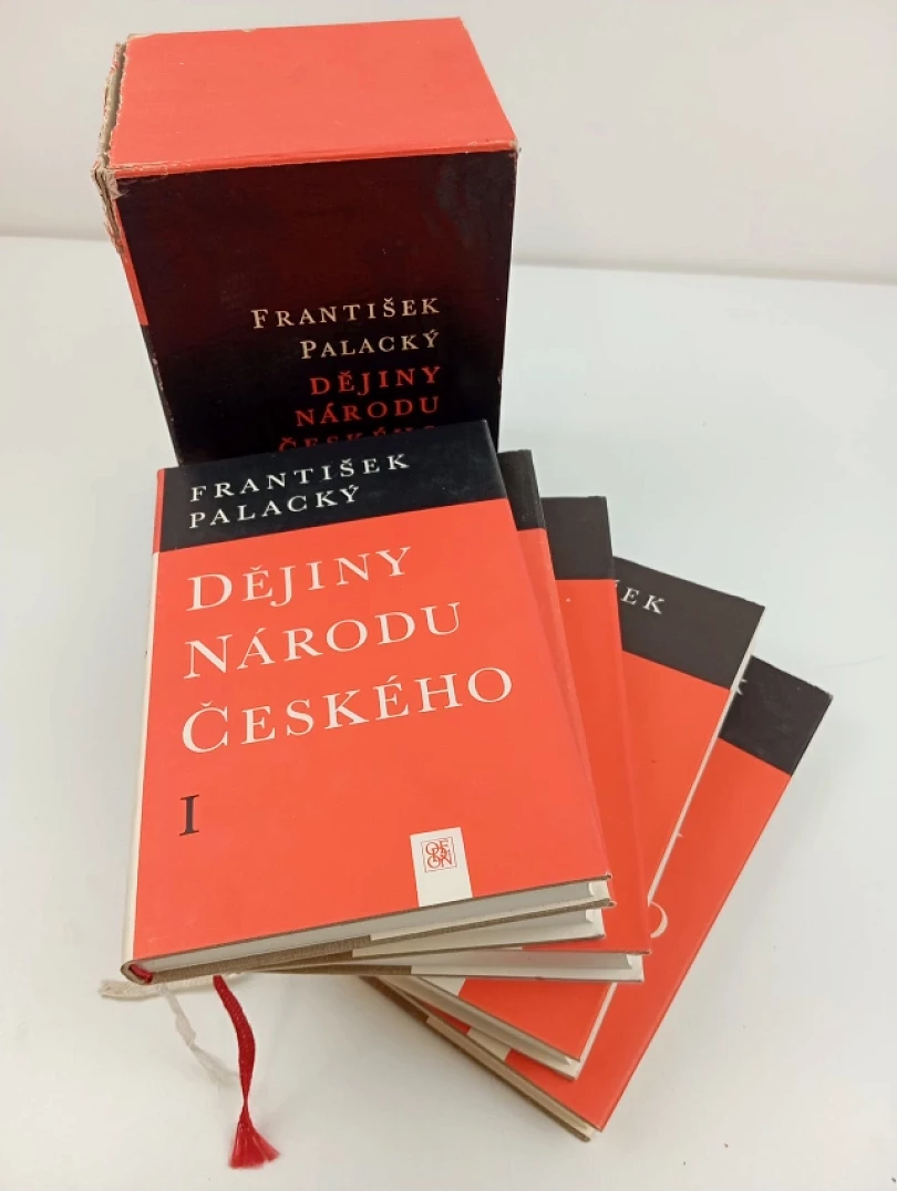 Levně Dějiny národu českého : Díl 1-5 (František Palacký, 1968)