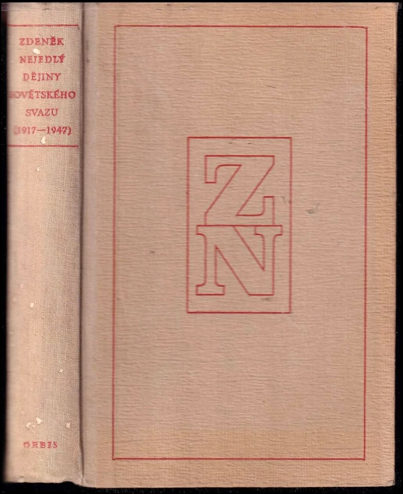 Levně Dějiny Sovětského svazu (Zdeněk Nejedlý, 1950)