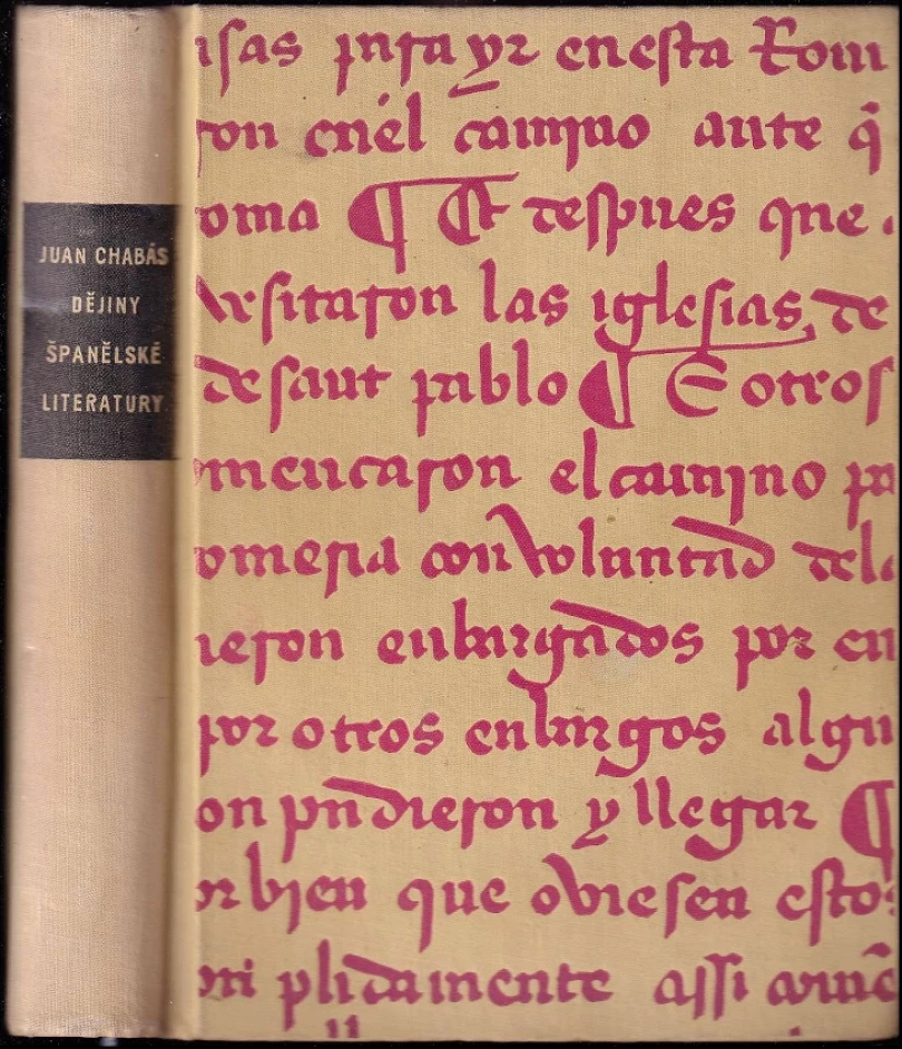 Dějiny španělské literatury (Juan Chabás, 1960)