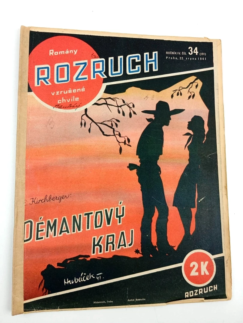 Levně Démantový kraj - Rozruch 191, ročník IV., č. 34 (Eduard Kirchberger, 1941)