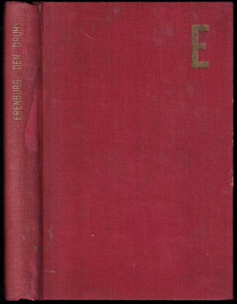 Levně Den druhý - PODPIS ILJA ERENBURG (Il'ja Grigor'jevič Èrenburg, 1934)