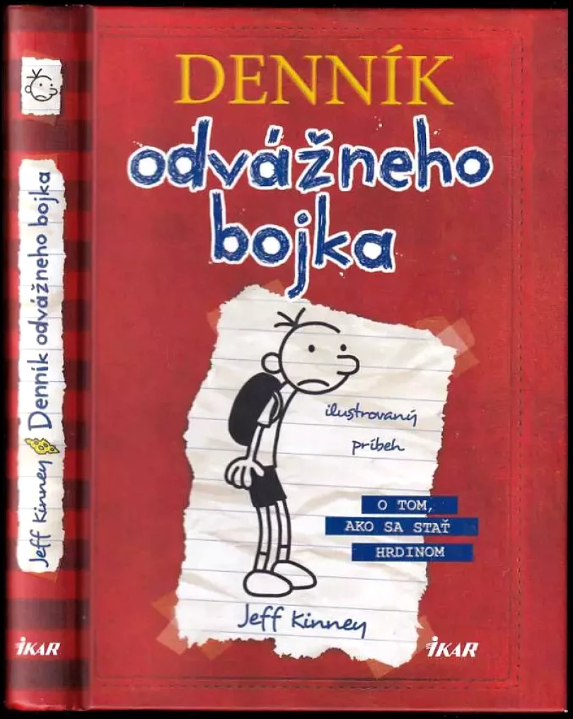 Levně Denník odvážneho bojka (Jeff Kinney, 2010)