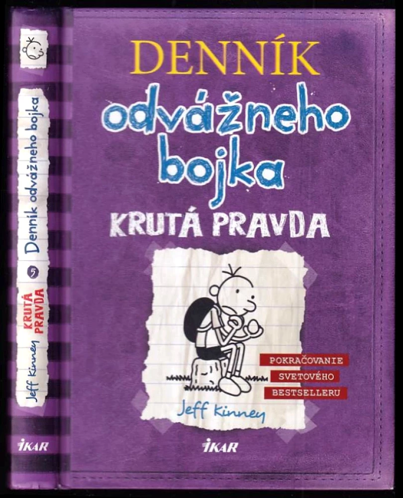 Levně Denník odvážneho bojka (Jeff Kinney, 2013)