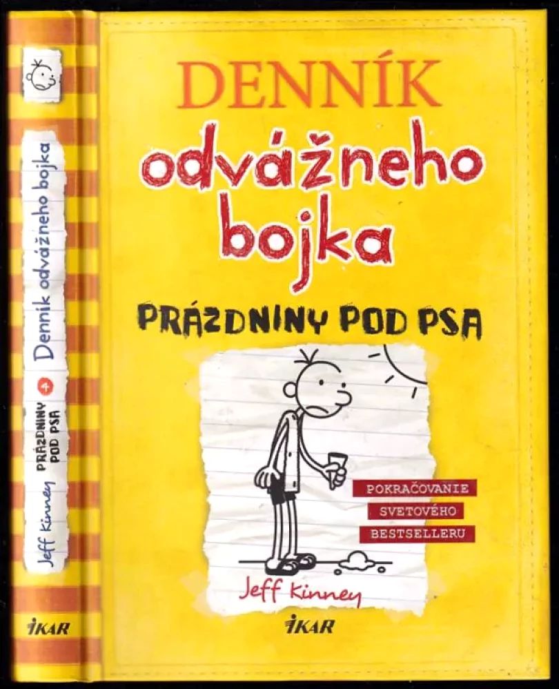 Levně Denník odvážneho bojka (Jeff Kinney, 2012)