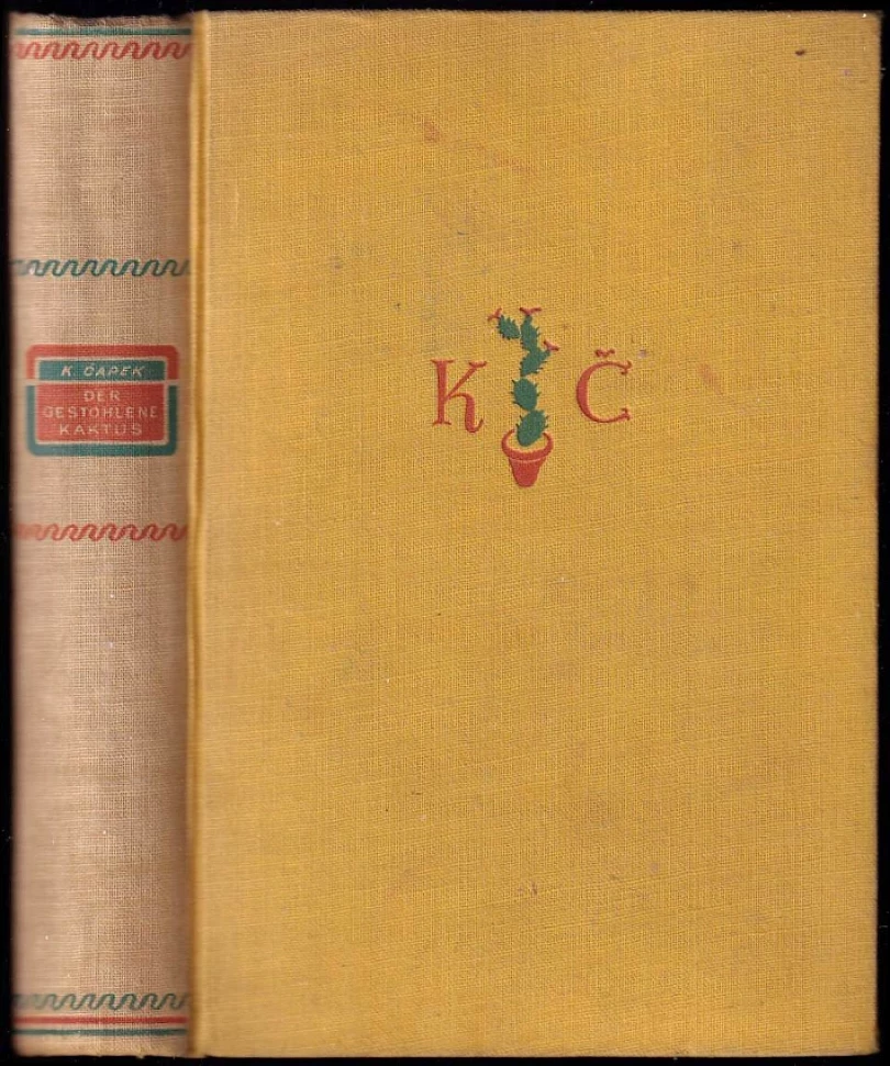 Levně Der gestohlene Kaktus und andere Geschichten (Karel Čapek, 1937)