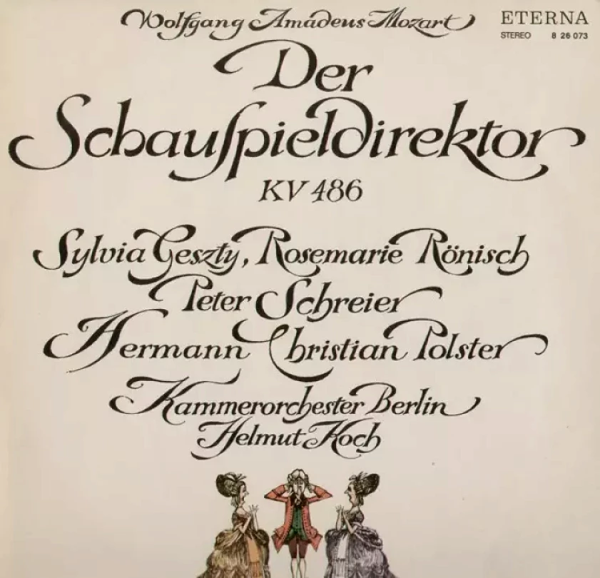 Levně Der Schauspieldirektor KV 486 (Wolfgang Amadeus Mozart, 1970)