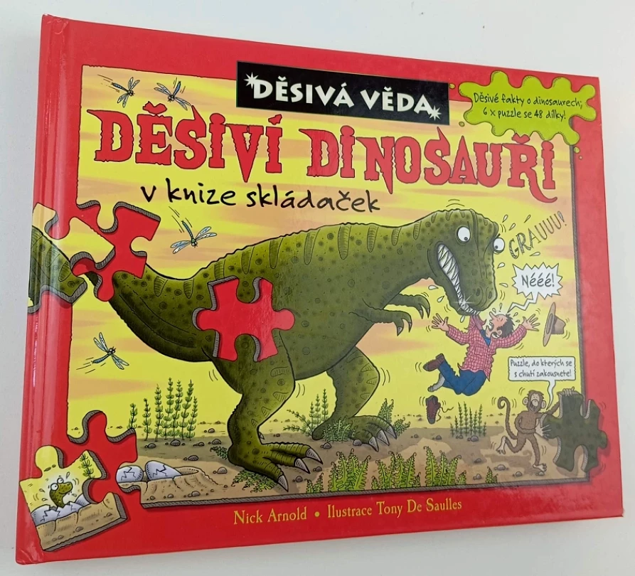 Děsiví dinosauři v knize skládaček (Nick Arnold, 2008)