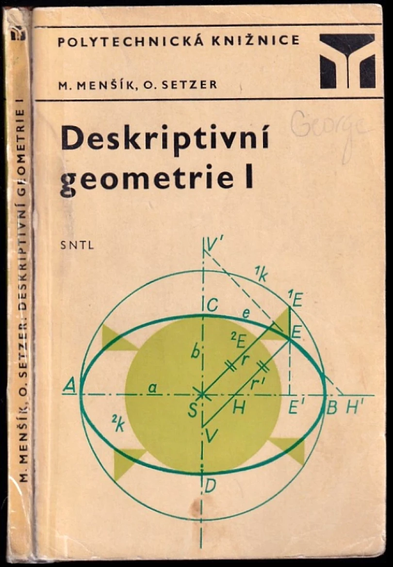 Levně Deskriptivní geometrie (Miroslav Menšík, 1976)