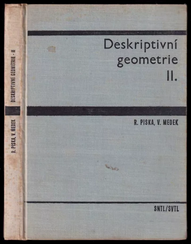 Levně Deskriptivní geometrie II. (Rudolf Piska, 1966)