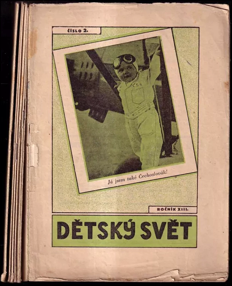 Dětský svět - ročník XIII. CHYBÍ ČÍSLA 1 a 3 (, 1931)