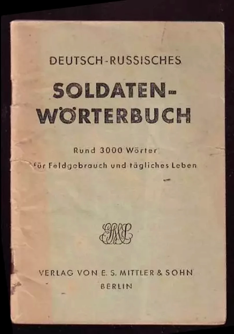 Levně Deutsch- Russisches Soldaten-wörterbuch (, )
