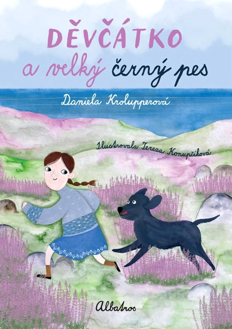 Děvčátko a velký černý pes (Daniela Krolupperová, 2022)