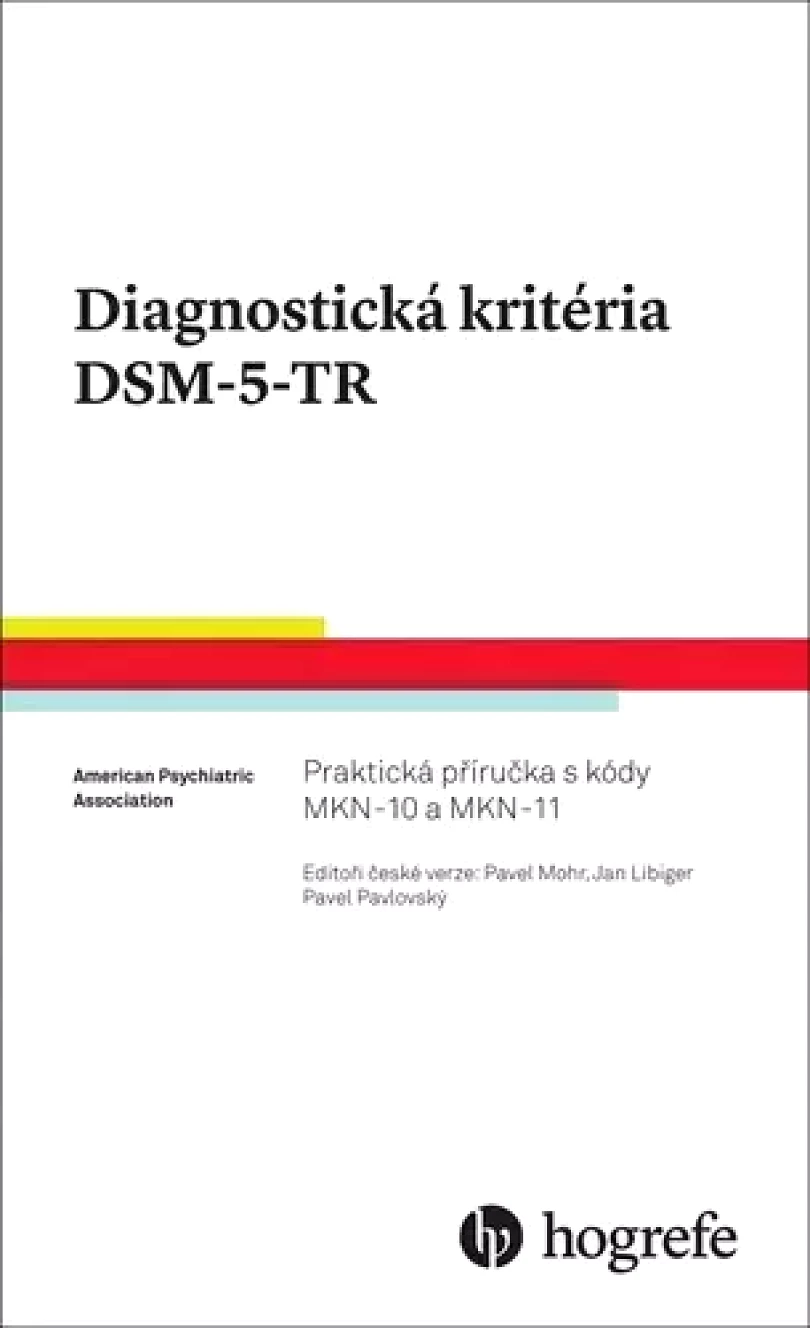 Diagnostická kritéria DSM-5-TR (, 2023)