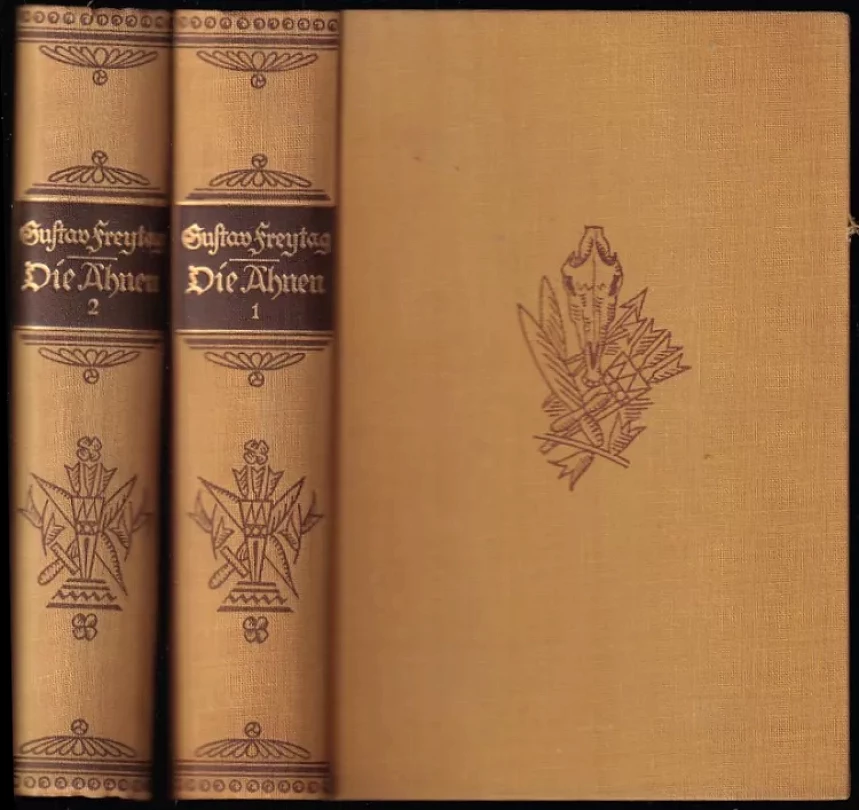 Levně Die Ahnen - VE DVOU SVAZCÍCH (Gustav Freytag, )