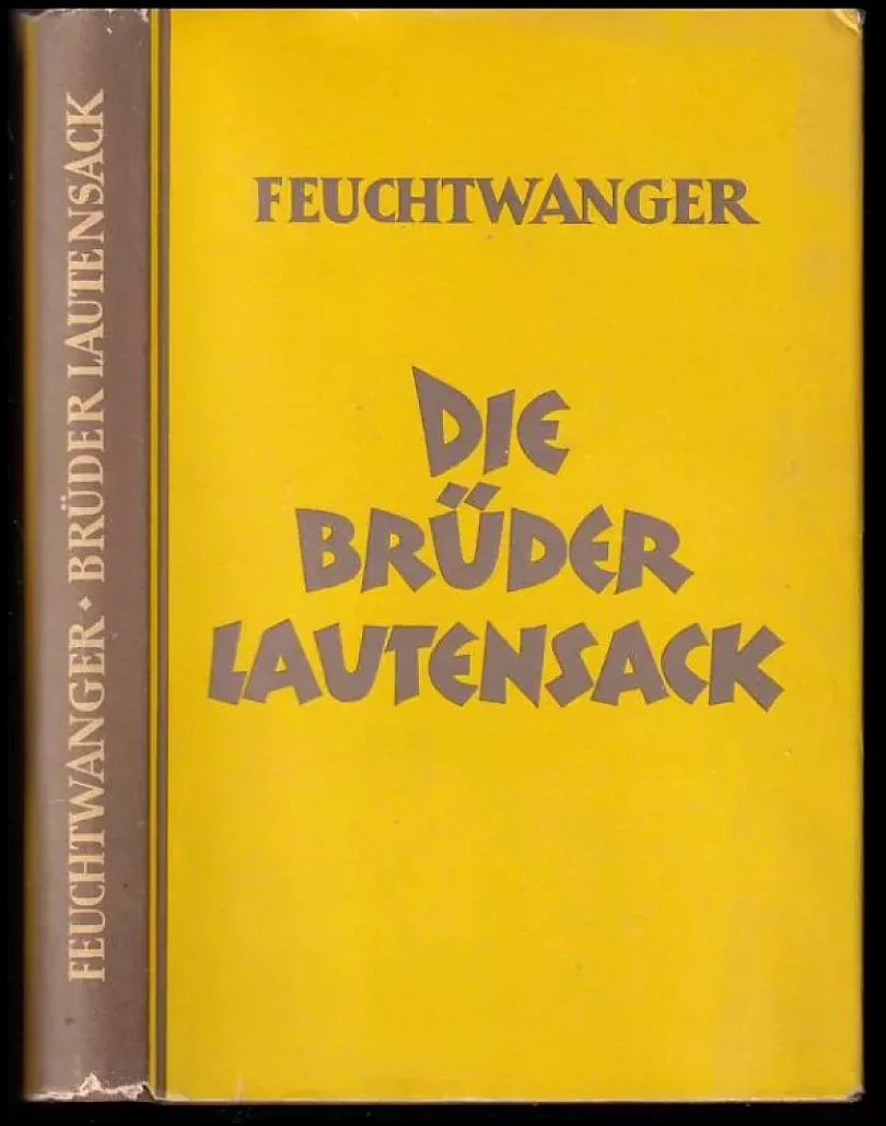 Die brüder lautensack (Lion Feuchtwanger, 1956)