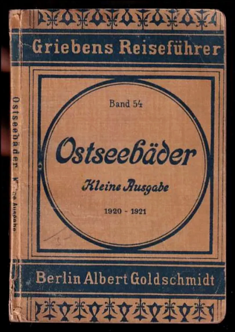 Levně Die Ostsee-Bäder - Praktischer Reiseführer 1920 - 1921 (, 1920)