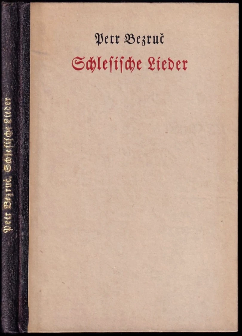 Die schlesischen Lieder (Petr Bezruč, 1920)