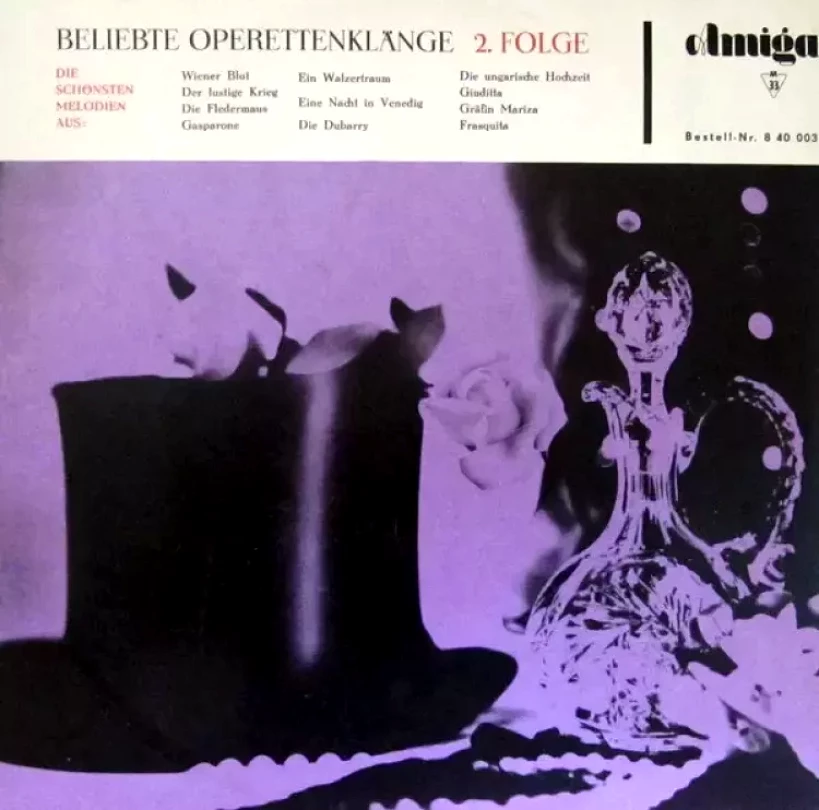 Levně Die Schönsten Melodien - Beliebte Operettenklänge 2. Folge (Various, 1964)