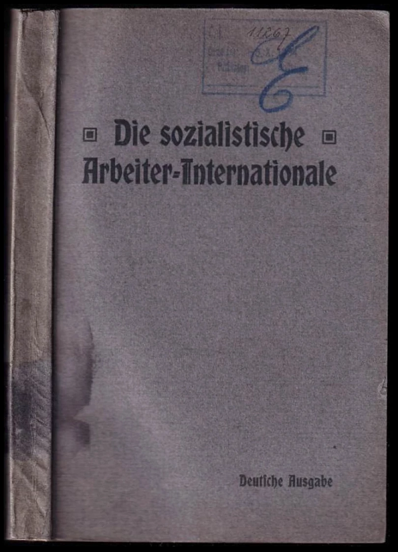Die sozialistische Arbeiter-Internationale (, 1907)