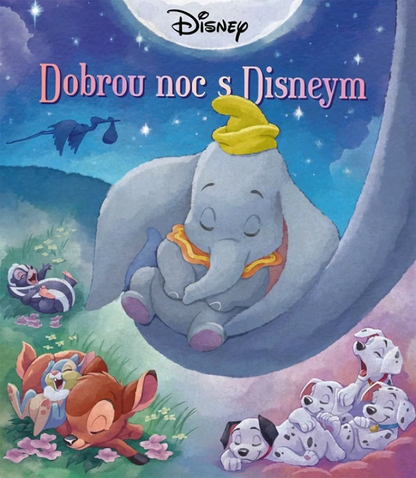 Levně Disney - Dobrou noc s Disneym (kolektiv, 2022)