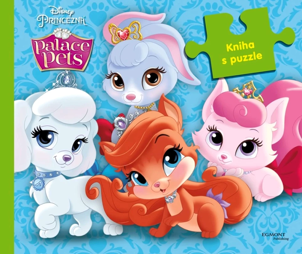 Levně Disney Princezná - Palace Pets - Kniha s puzzle (Disney Walt, 2025)