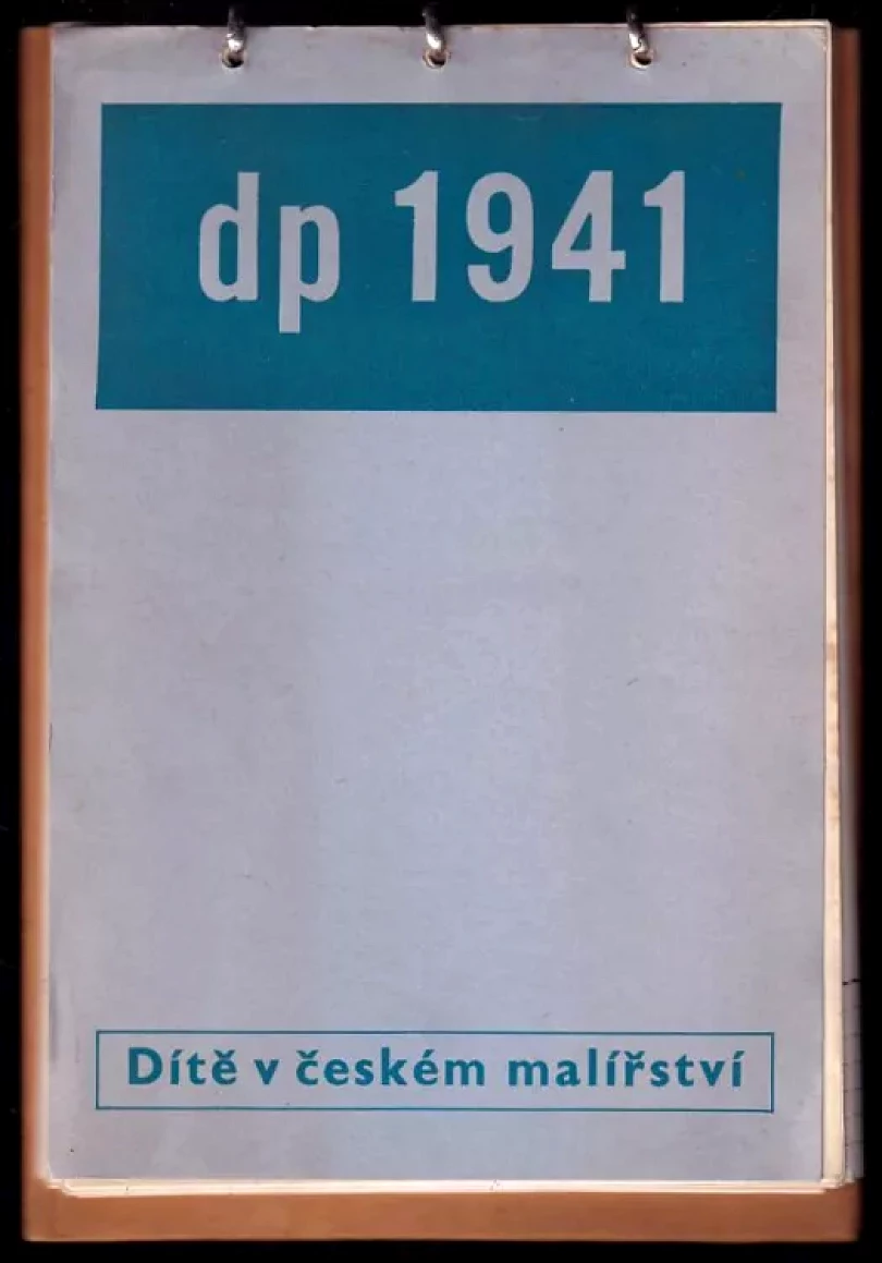 Dítě v českém malířství - dp 1941 (, 1940)
